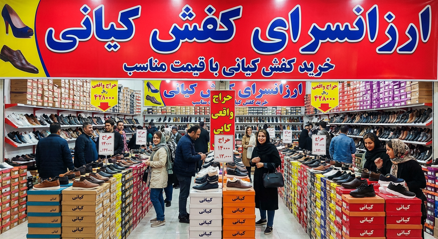 خرید کفش کیانی